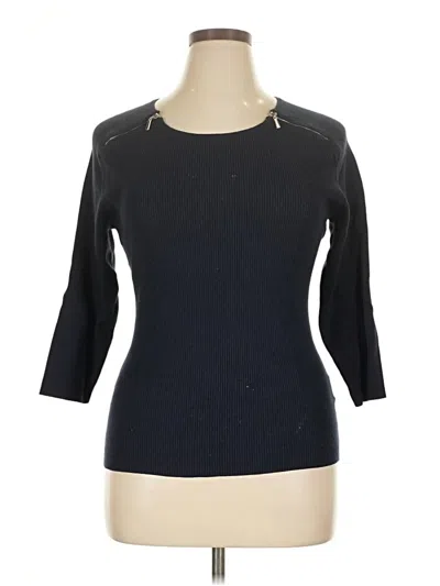 Pre-owned Philosophy Republic Clothing Cardigan Sweater In Black