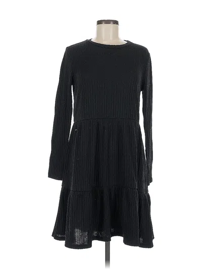 Pre-owned Philosophy Republic Clothing Casual Dress In Black