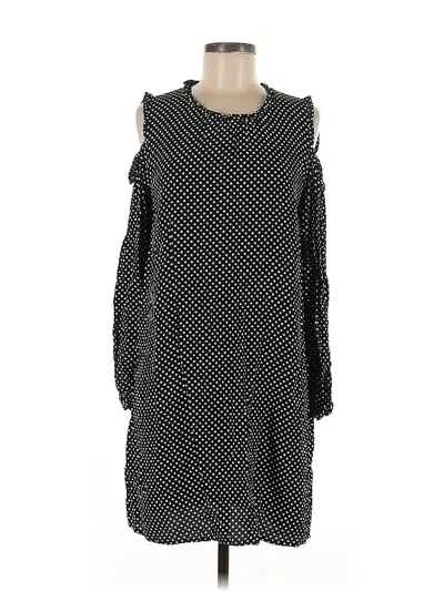Pre-owned Philosophy Republic Clothing Casual Dress In Black