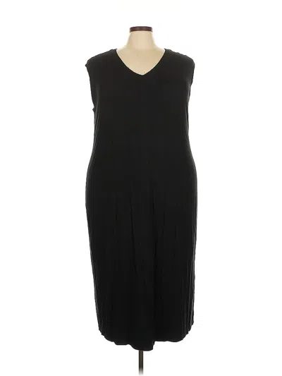 Pre-owned Philosophy Republic Clothing Casual Dress In Black
