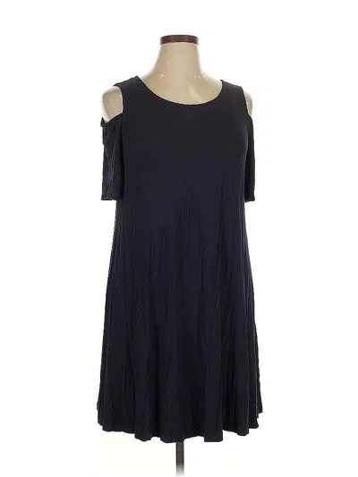 Pre-owned Philosophy Republic Clothing Casual Dress In Black