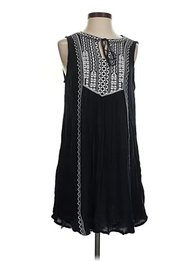 Pre-owned Philosophy Republic Clothing Casual Dress In Black