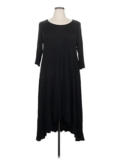 Pre-owned Philosophy Republic Clothing Casual Dress In Black