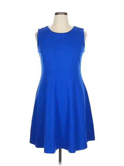 Philosophy Republic Clothing Casual Dress In Blue