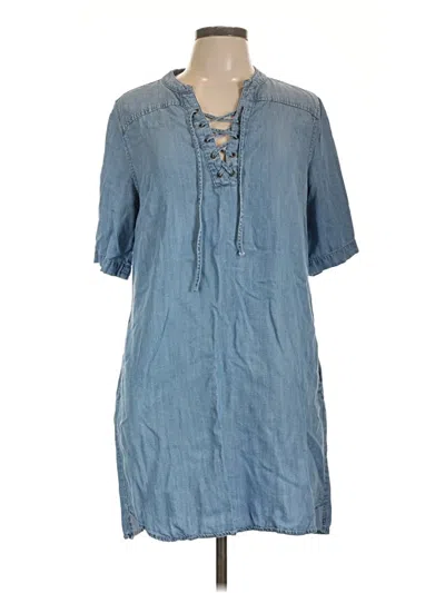 Pre-owned Philosophy Republic Clothing Casual Dress In Blue