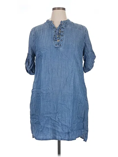 Pre-owned Philosophy Republic Clothing Casual Dress In Blue