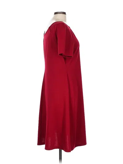 Pre-owned Philosophy Republic Clothing Casual Dress In Burgundy