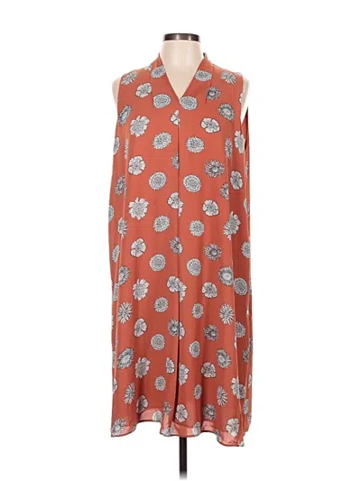 Pre-owned Philosophy Republic Clothing Casual Dress In Orange