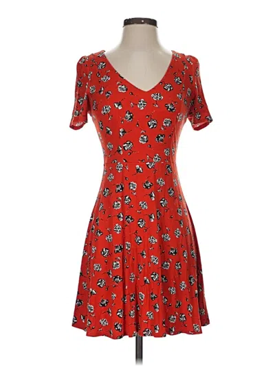 Pre-owned Philosophy Republic Clothing Casual Dress In Red