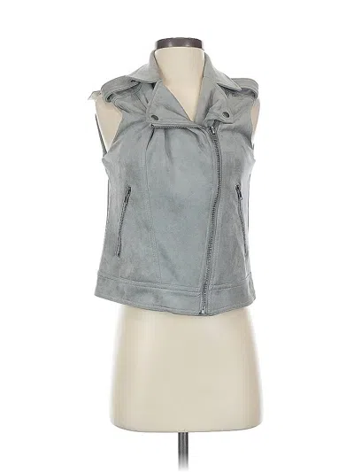 Pre-owned Philosophy Republic Clothing Denim Vest In Gray