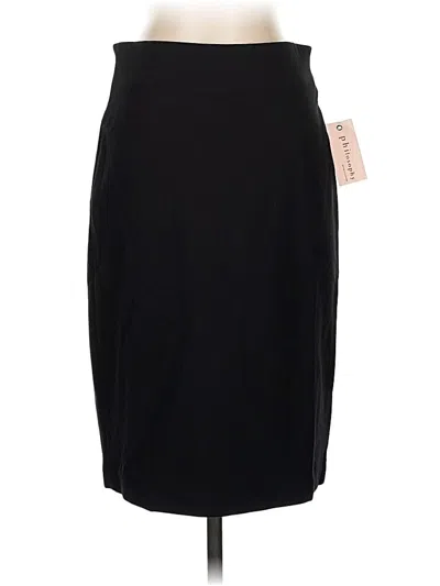 Pre-owned Philosophy Republic Clothing Formal Skirt In Black