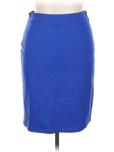 Pre-owned Philosophy Republic Clothing Formal Skirt In Blue