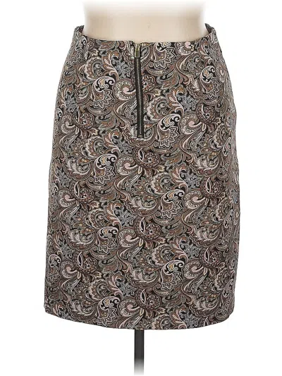 Pre-owned Philosophy Republic Clothing Formal Skirt In Brown