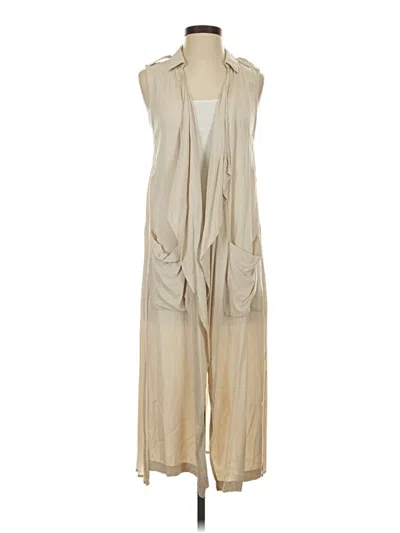 Pre-owned Philosophy Republic Clothing Kimono In Tan