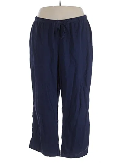 Pre-owned Philosophy Republic Clothing Linen Pants In Blue