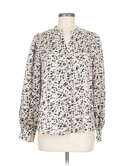 Pre-owned Philosophy Republic Clothing Long Sleeve Blouse In White