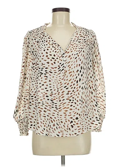 Pre-owned Philosophy Republic Clothing Long Sleeve T-shirt In Ivory