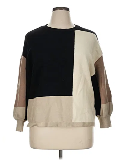 Pre-owned Philosophy Republic Clothing Pullover Sweater In Black