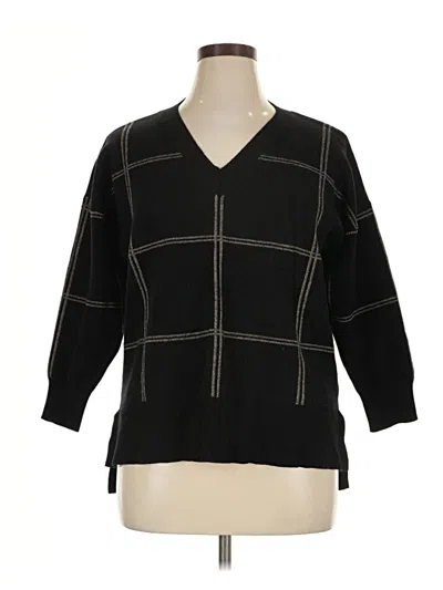 Pre-owned Philosophy Republic Clothing Pullover Sweater In Black