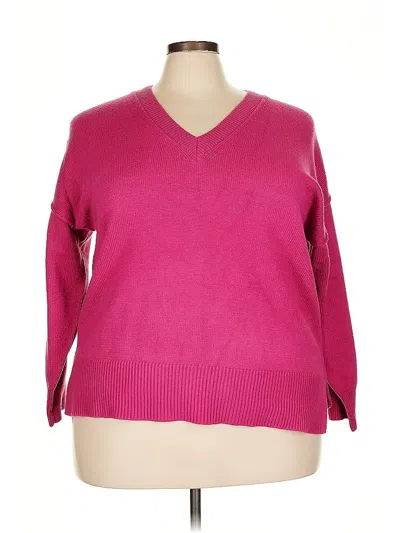 Pre-owned Philosophy Republic Clothing Pullover Sweater In Pink
