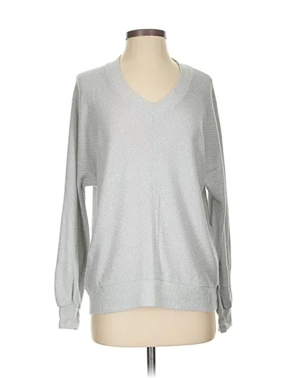 Pre-owned Philosophy Republic Clothing Pullover Sweater In Silver