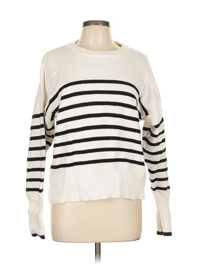 Pre-owned Philosophy Republic Clothing Pullover Sweater In White