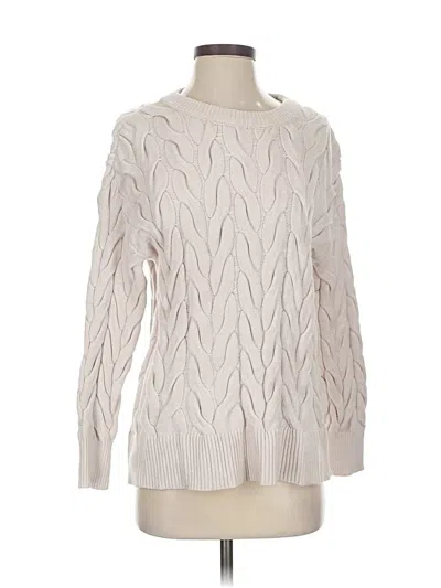 Pre-owned Philosophy Republic Clothing Pullover Sweater In White