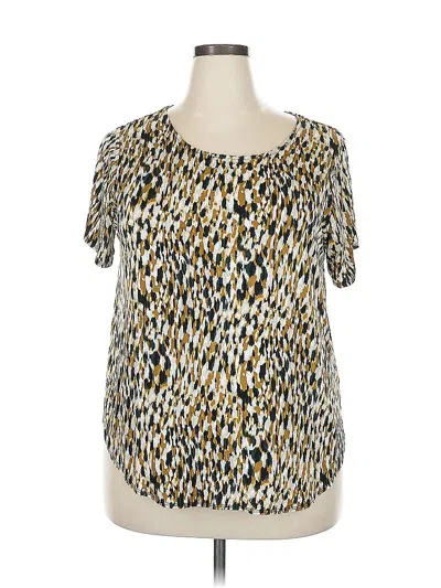 Pre-owned Philosophy Republic Clothing Short Sleeve T-shirt In Gold