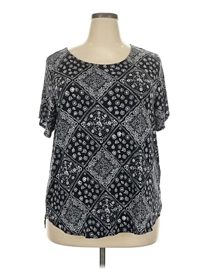 Pre-owned Philosophy Republic Clothing Short Sleeve T-shirt In Black