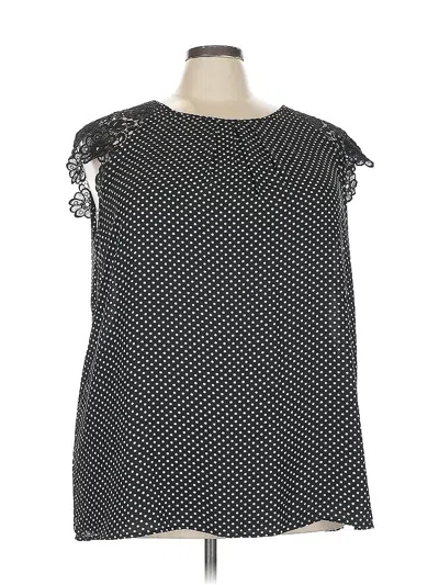 Pre-owned Philosophy Republic Clothing Sleeveless Blouse In Black