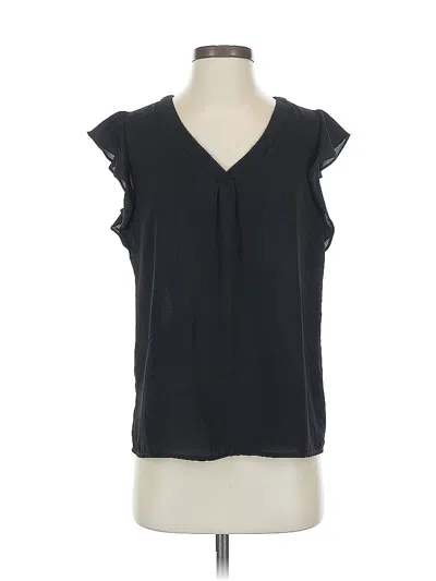 Pre-owned Philosophy Republic Clothing Sleeveless Blouse In Black