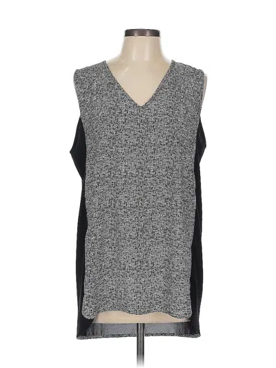 Pre-owned Philosophy Republic Clothing Sleeveless Blouse In Gray