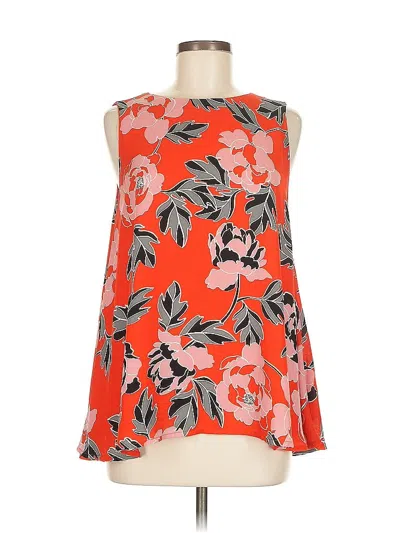 Pre-owned Philosophy Republic Clothing Sleeveless Blouse In Orange