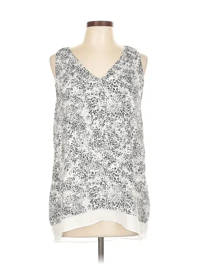 Pre-owned Philosophy Republic Clothing Sleeveless Blouse In Silver