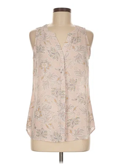 Pre-owned Philosophy Republic Clothing Sleeveless Blouse In Tan