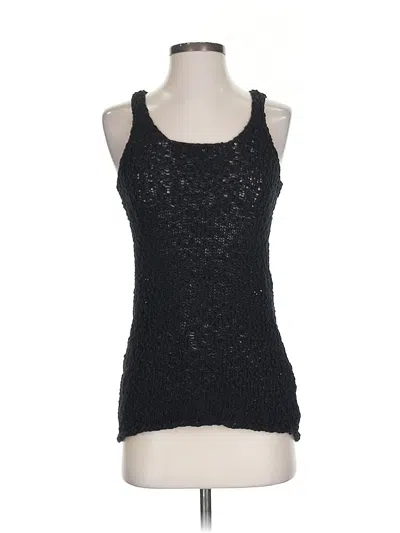 Pre-owned Philosophy Republic Clothing Sleeveless Top Black Halter Neckline Tops