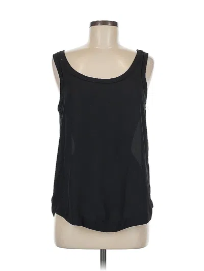 Pre-owned Philosophy Republic Clothing Sleeveless Top Black Scoop Neck Tops