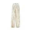 Philosophy Di Lorenzo Serafini Sequinned Wide Leg Pants In White