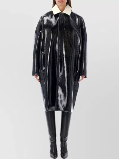 Philosophy Di Lorenzo Serafini Shiny Finish Long Length Overcoat