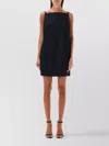 Philosophy Short Dress With Small Belt Detail