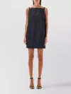 Philosophy Di Lorenzo Serafini Short Dress With Small Belt Detail