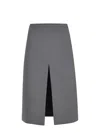 Philosophy Di Lorenzo Serafini Philosophy Skirt In Grigio