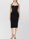 Philosophy Di Lorenzo Serafini Midi Dress In Black