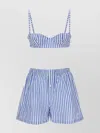 Philosophy Di Lorenzo Serafini Light Blue Bra Short Set