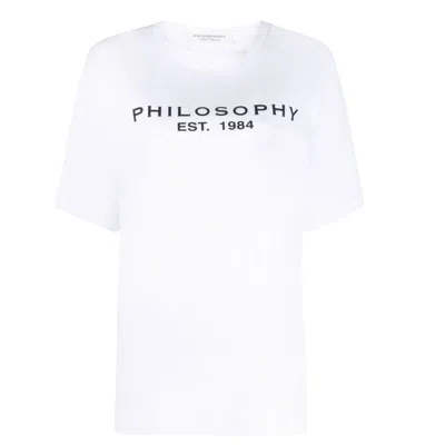 Philosophy T-shirt Woman  - T-shirt - White