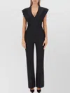 Philosophy Di Lorenzo Serafini Tailored Waist Flare Jumpsuit