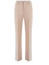 Philosophy Di Lorenzo Serafini Beige High-waisted Trousers