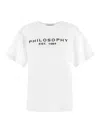 Philosophy Tshirt Woman In White