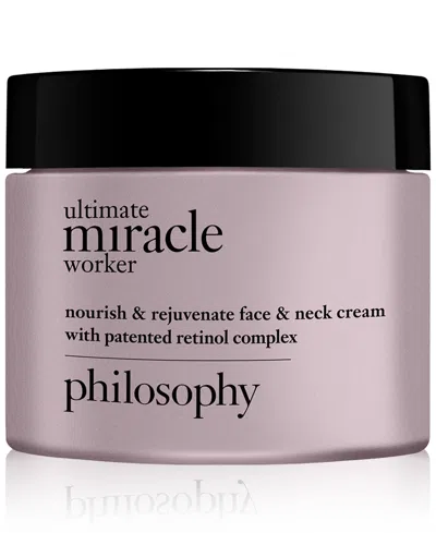 PHILOSOPHY DI LORENZO SERAFINI ULTIMATE MIRACLE WORKER NOURISH & REJUVENATE FACE & NECK CREAM