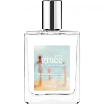 Philosophy Unisex Pure Grace Summer Moments Edt Spray 4.0 oz Fragrances 3616300593684 In White